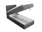 Sofnet Boxspringbett Best Mini 90x200 cm mit Bettkasten, Graphit – Bild 3