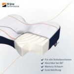 M LINE Athletic Orthopädisches Kissen Seitenschläfer 50x35x12cm – Bild 5
