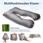 MKS Seitenschläferkissen 100x150 cm – Ergonomisch & Kühlend – Bild 3
