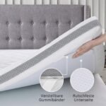 BedStory Matratzentopper 180x200 cm H5/H6 Kaltschaum 7,5 cm – Bild 5