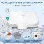 Dozion Ergonomisches Nackenkissen Memory Foam – Seiten & Rückenschläfer – Bild 7