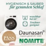 KNERST Daunenkissen 80x80 cm 2er Set – 3-Kammer Made in Germany – Bild 5