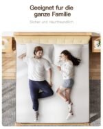 Nytral Matratzentopper 180x200 H3/H4 Gelschaum Öko-TEX 7,5cm – Bild 7