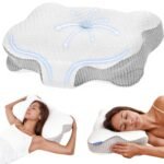 Dozion Ergonomisches Nackenkissen Memory Foam – Seiten & Rückenschläfer – Bild 2