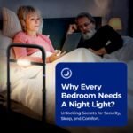 NIMOOD Aufstehhilfe Bett mit LED-Licht – Haltegriff Senioren – Bild 5