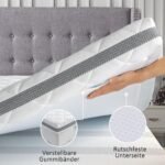 BedStory Gelschaum Matratzentopper 180x200cm H3/H4 10cm Kaltschaum – Bild 4