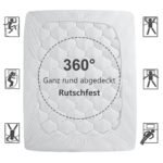 DUANDUAN Matratzen Topper 140x200cm – Weich, Kühl & Waschbar – Bild 6