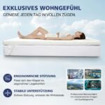 Waxberry Matratzentopper 180x200cm H3/H4 Gel-Memory-Schaum – Bild 4