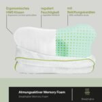 BLACKROLL® Recovery Nackenkissen Memory-Foam Set Anthrazit – Bild 2