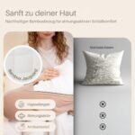 Ellphie Seitenschläferkissen XL – Memory Foam, Baumwolle, braun – Bild 4