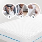 Dailydream Matratzen Topper 160x200cm Memory Foam H1/2 5cm | Pure M – Bild 2