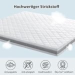 BedStory Gelschaum Matratzentopper 180x200cm H3/H4 10cm Kaltschaum – Bild 5