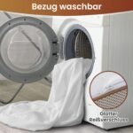 BedStory Matratzentopper 180x200cm 10cm Gel Memory Foam H3/H4 – Bild 5