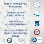 Genius Eazzzy Topper Deluxe 180x200cm 9cm Gelschaum H2/H3 – Bild 7