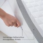 BedStory Matratzentopper 180x200 cm H5/H6 Kaltschaum 7,5 cm – Bild 6