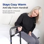 NIMOOD Aufstehhilfe Bett mit LED-Licht – Haltegriff Senioren