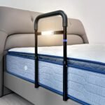NIMOOD Aufstehhilfe Bett mit LED-Licht – Haltegriff Senioren – Bild 2