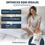 Memory Foam Kopfkissen 40x80 höhenverstellbar – ergonomisch – Bild 3