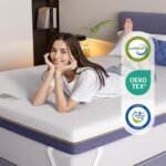 BedStory Matratzentopper 180x200cm 10cm Gelschaum H3&H4 Öko-TEX – Bild 6