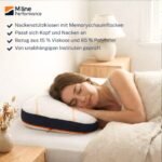 M LINE Athletic Orthopädisches Kissen Seitenschläfer 50x35x12cm – Bild 7