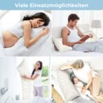 Rosenkern Seitenschläferkissen – Ergonomisch, Made in Germany – Bild 6