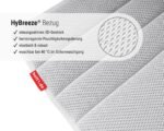 bett1 BODYGUARD Topper 180x200 cm – Kaltschaum Matratzenauflage – Bild 6